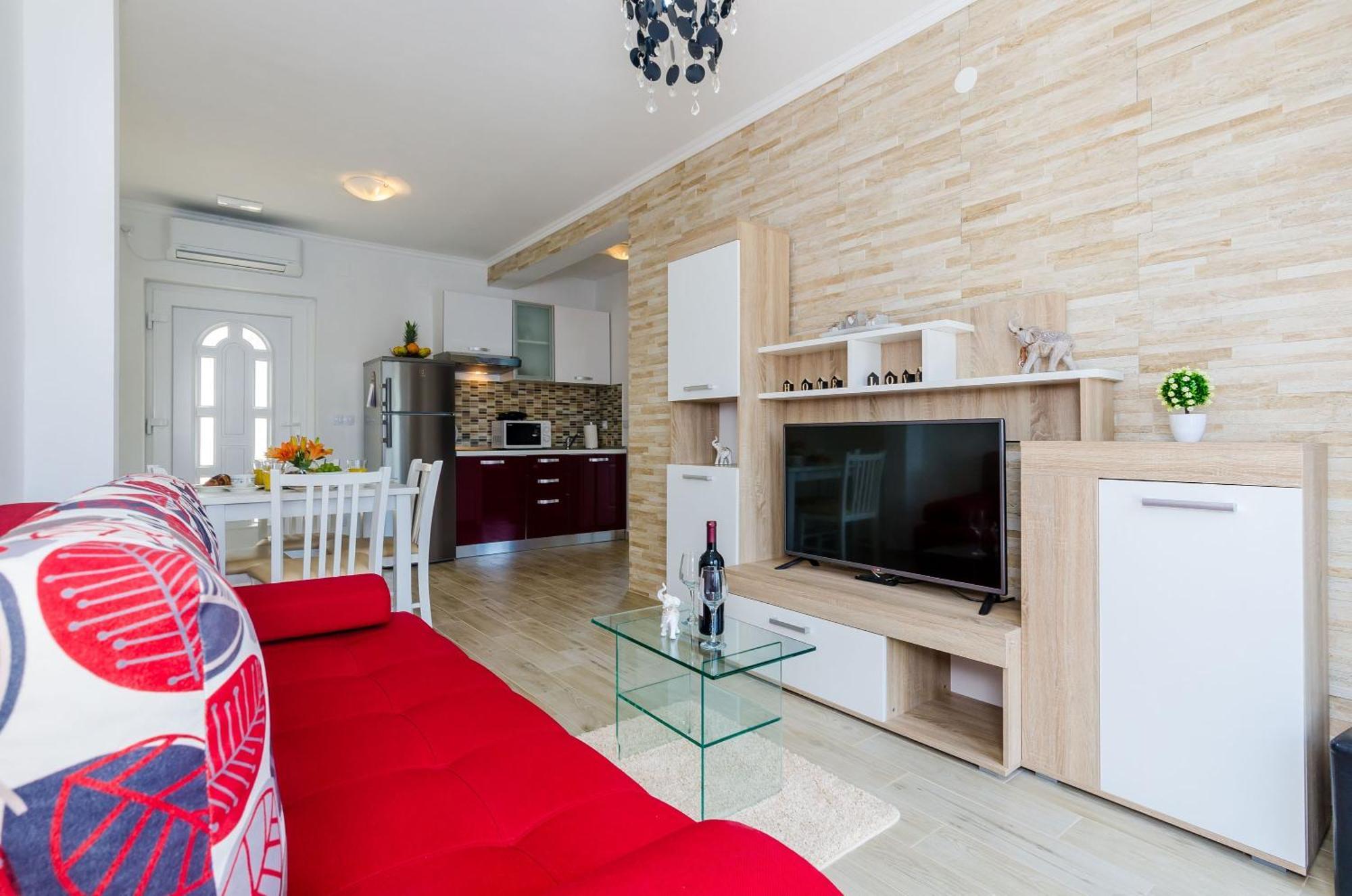 Mata Family Apartments Molunat Δωμάτιο φωτογραφία